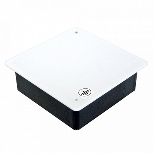 Коробка уравнивания потенциалов для скрытой установки в сплошные стены 103х103х47 | код 80-0860С-У | Промрукав