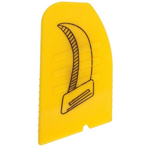 Нож монтажника нержавеющая сталь изогнутое лезвие | код 12-4937 | REXANT фото 6