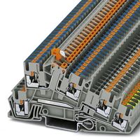 Заземляющие клеммы для выполнения проводки в зданиях PTI 2,5-PE/L/NTB | код 3213955 | PHOENIX CONTACT