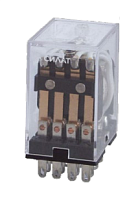 GR011 СИЛАТ Реле промежут., 4СО, КУ 220VAC, 3А(240VAC/28VDC), под SR01/PYF14A, шт | код GR011 | SILAT