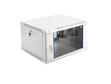 Шкаф телекоммуникационный настенный разборный ЭКОНОМ 18U (600 ? 350) дверь стекло | код ШРН-Э-18.350 | ЦМО