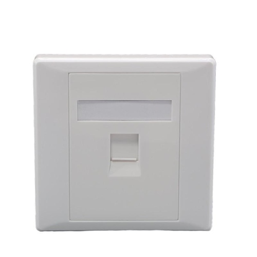 Панель лицевая 1 порт (80х80 Keystone шторка) (DIY упак.) | код 10-0333-1 | SUPRLAN фото 2 Панель лицевая 1 порт (80х80 Keystone шторка) (DIY упак.) | код 10-0333-1 | SUPRLAN фото 2