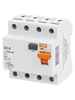 УЗО ВД1-63 4Р 63А 500мА TDM | код SQ0203-0100 | TDM