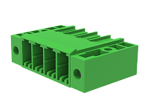 MC-PHH7.62H06-F-0001 Клемма МС, шаг 7.62мм, 6 конт., шт | код MC-PHH7.62H06-F-0001 | SUPU