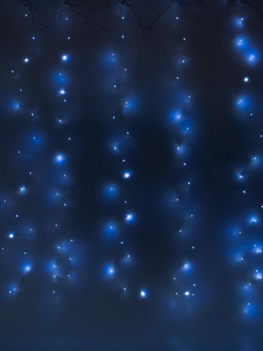 Гирлянда "Занавес" ICLLDM200W-C 200LED бел. 3х2м 8 режимов IP20 SHLights 4690601054340 фото 9