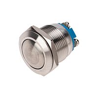 Кнопка антивандальная 19 Б/Фикс (2с винт) OFF-(ON) сфера REXANT | код 36-3410 | REXANT