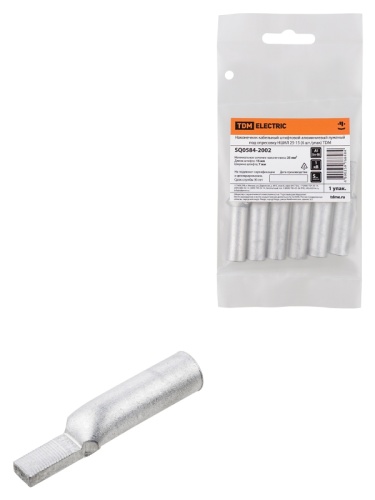 Наконечник НШАЛ 25-15 (6 шт./упак) TDM | код SQ0584-2002 | TDM