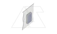 Кожух защитный для вентиляторов WTSV30 оцинкованный окрашенный RAL7035 | код WTCV30F | ETA