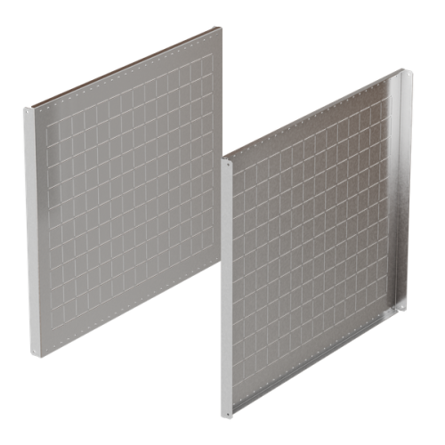 Панели боковые для секционирования В600 Г800 мм (2 шт) EKF AleSta | код AleSta-PCV68 | EKF фото 2