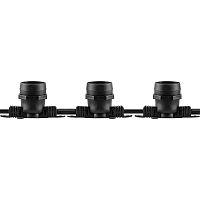 Гирлянда Белт-лайт 50м 100 патронов Е27 IP65 черный | код 29881 | Feron