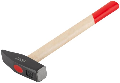 Молоток кованый, деревянная ручка 600 гр | код 44206 | FIT фото 2