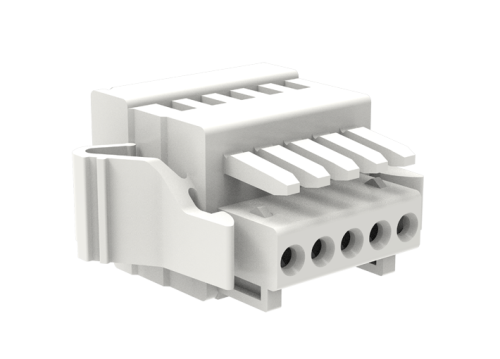 425110/150 Разъем серии MCS, шаг 2.5мм, 10 конт., с защ., тип защ пласт 1, бел, шт | код 425110/150 | SUPU