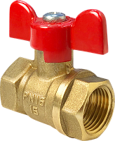 Кран шаровой OPTIMA 11Б27фт1М 3/4' ВВ ручка бабочка | код VF.217.L0B1.034 | Valfex