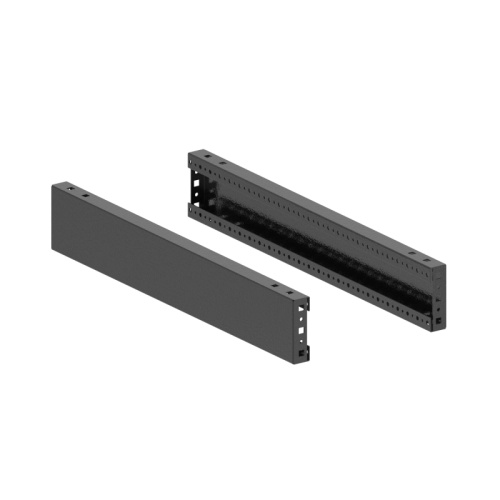 Панели цоколя для корпусов CQE & CQE N, ШхГ 1200 мм, В=100 мм, RAL9005, комплект - 2 шт. | код R5NFPB120 | DKC