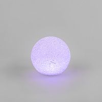 Фигура светодиодная Снежок RGB, 14 см | код 513-014 | NEON-NIGHT