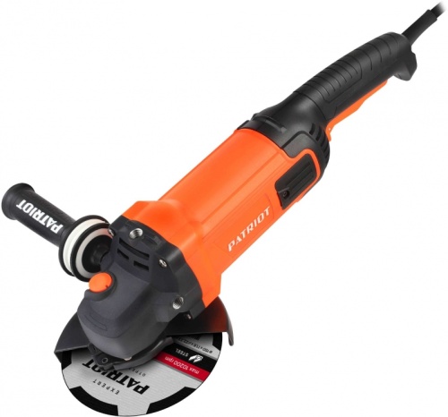 Углошлифовальная машина Patriot AG 190 2000Вт 8500об/мин рез.шпин.:M14 d=180мм (110301180) | код 1955293 | PATRIOT