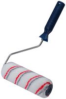 Валик полиакриловый со спиральными полосами каркасн.сист. диам.40/64мм ворс 12мм 180мм бел. FIT 02111