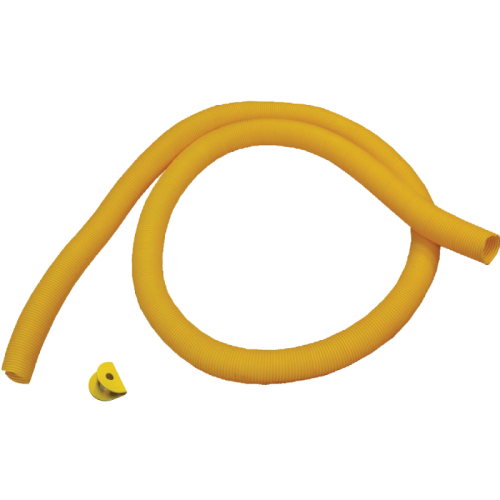 Гофротруба 38 мм для кабельного спуска, с разрезом, желтая | код LAN-OT-TUBE | LANMASTER Гофротруба 38 мм для кабельного спуска, с разрезом, желтая | код LAN-OT-TUBE | LANMASTER