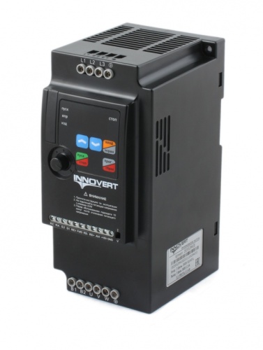 2,2 кВт (вход: 1фаза x 220В / выход: 1фаза х 220В) Преобразователь частоты INNOVERT IDD222M21E, выходной ток 16 А | код IDD222M21E | INNOVERT