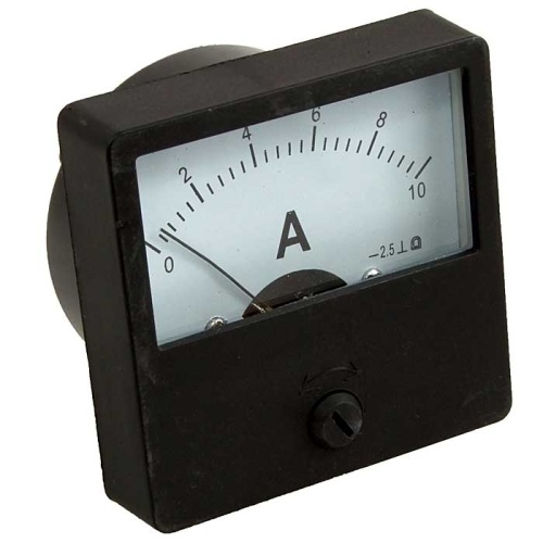 Амперметр RUICHI М42301 10А (Аналог), щитовой | код 85059 | Ruichi