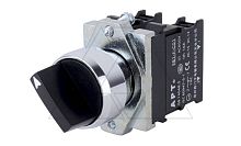 Переключатель PB1S, черный, 0-I, фиксация, 1NO, 6A 230VAC/24VDC, без подсветки, 22mm, IP65 | код PB1S-10X/K | АРТ