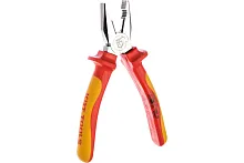 Пассатижи диэлектрические 180 мм серия ПРОФИ | код 67358 | КВТ