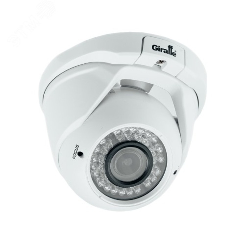 Видеокамера IP 4Мп купольная с PoE ИК-35м IP66 (2.8 - 12мм) | код GF-IPVIR4305MP2.0-VF | Giraffe