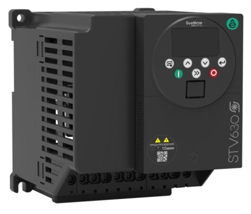 Преобразователь частоты STV630 4 кВт 400В ЭМС С3 + LED панель оператора | код STV630U40N4 | Systeme Electric фото 3