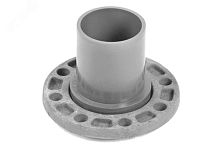 Патрубок гладкий с металлическим фланцем 160x150 мм | код 2181093 | Хемкор