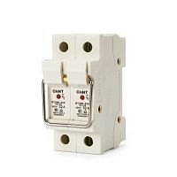 Держатель плавких вставок с индикацией RT28N-32X 10х38 2П (CHINT) | код 520487 | CHINT