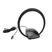 Антенна REXANT комнатная Активная для цифрового телевидения DVB-T2, Ring-50 | код 34-0721 | REXANT