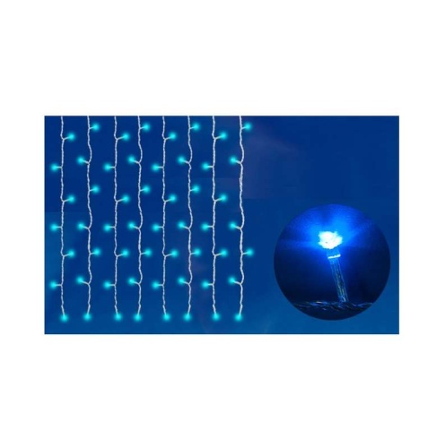 Гирлянда занавес светодиодная ULD-C2030-240/DTA BLUE IP20 с контроллером 240LED 2х3м прозр. син. Uniel 07942 Гирлянда занавес светодиодная ULD-C2030-240/DTA BLUE IP20 с контроллером 240LED 2х3м прозр. син. Uniel 07942
