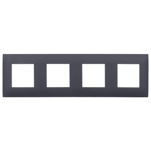 SKANDY Рамка 4-мест. SK-F04G граф. IEK | код SK-M42-K53 | IEK фото 2