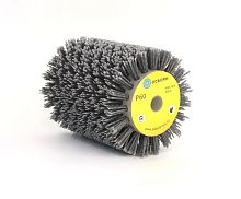 Щетка валик для Makita 9741, Д100x120x13, ворс полимер абразив P60 по дереву (6-026) | код PLM.RB10012013P60 | ОСБОРН