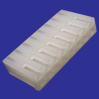 Разъём питания низковольтный RUICHI PHU-08 наклон 3.96 мм, клеммныйs,8 контактов | код 107707 | Ruichi