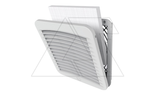Фильтр-решетка, габариты 250x250x47,5мм, вырез 223x223мм, пылеудерживающая способность 600г/м2, IP54, RAL7035 | код WTSG25 | ETA