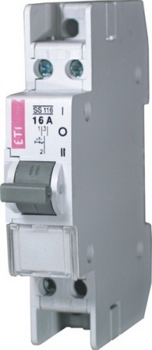 Переключатель трехпозиционный SS 225 2р 25А | код 002421422 | ETI Переключатель трехпозиционный SS 225 2р 25А | код 002421422 | ETI
