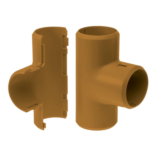 Тройник разборный бук d16 мм (70шт/700шт уп/кор) Промрукав | код PR13.0291 | ПРОМРУКАВ