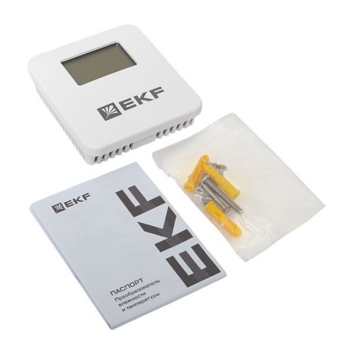 Преобразователь влажности и температуры комнатный 0-10 В | код THT-103-V | EKF