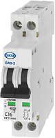 Автоматический выключатель, ультратонкий, серии ВА-9, ВА-9-2 В20 4,5кА, 2P 20 А, тип В, 4.5 кА, автомат шириной 18 мм (1 шт.) МЕАНДР | код 4680019910628 | МЕАНДР