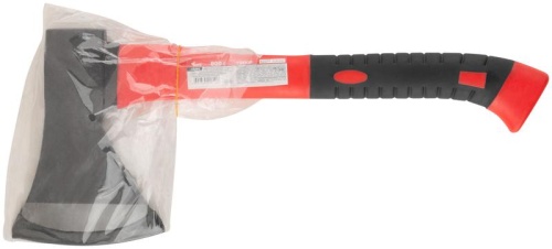 Топор кованая сталь, усиленная стеклопластиковая ручка 800 гр | код 46202 | FIT фото 3