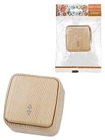 Переключатель на 2 направления 1-кл. открытой установки IP20 10А, сосна Дача Народная | код SQ1824-0053 | TDM НАРОДНЫЙ