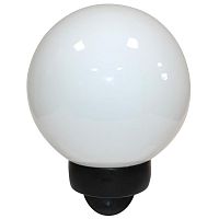 Светильник Шар 160 НБУ 06-40-01 опал пмма IP44корпус черный ИУ | код 1030480467 | Элетех