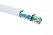 Витая пара кат 6, F/UTP, 4 пары, 23 AWG, нг(A)-HF,IN, белый, 305 м | код 19C-F6-12WT-B305 | Eurolan