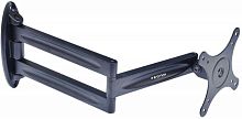 Кронштейн для телевизора Kromax TECHNO-11 черный 10-32 макс.15кг настенный поворот и наклон | код 1004382 | KROMAX