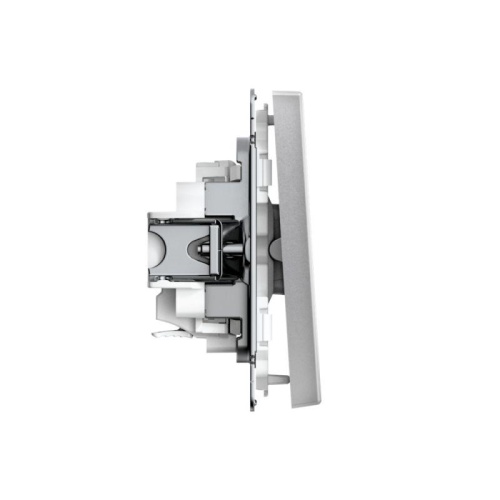 ARTGALLERY 1-клавишный ВЫКЛЮЧАТЕЛЬ КНОПОЧНЫЙ, механизм, быстрозажимные клеммы, АЛЮМИНИЙ | код GAL000315S | Systeme Electric фото 8