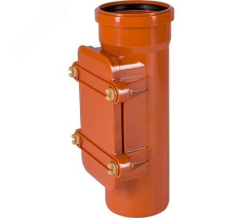 Ревизия ПВХ наружной канализации 125 мм | код 221600 | Ostendorf