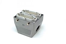 Вилка, боковой ввод, 32 полюса, 16А | код EBM32FU10 | EMAS