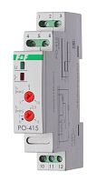 Реле времени PO-415 (задержка выкл./управ. контактом 230В 16А 1перекл. IP20 монтаж на DIN-рейке) F&F EA02.001.018