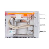 Реле миниатюрное промышленное общего назначения, 4CO, ком. ток 5А,AgSnO2, напряжение 230V AC, опция: светодиод | код IR-230AC-4CO | DKC